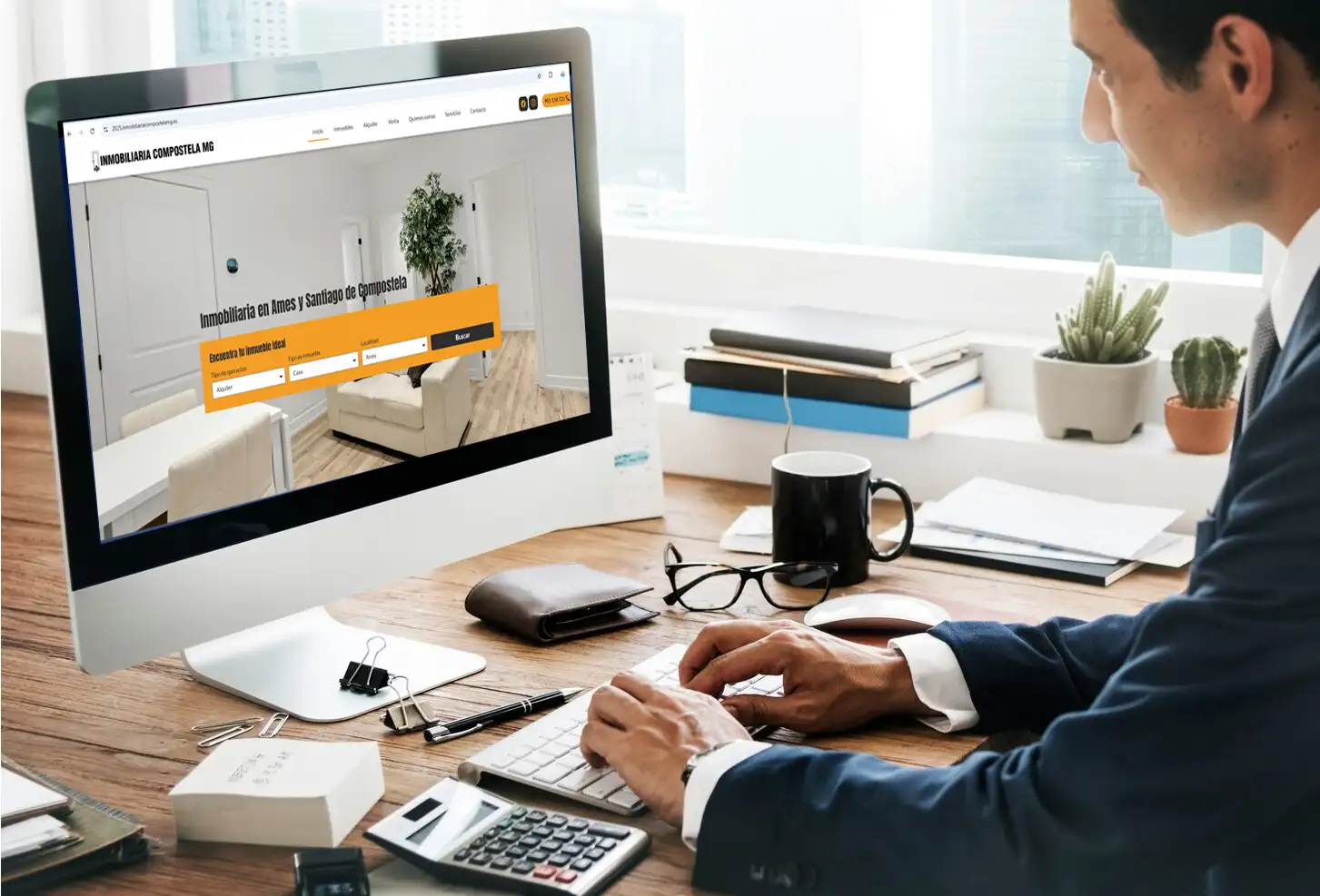 inmobiliaria compostela milladoiro